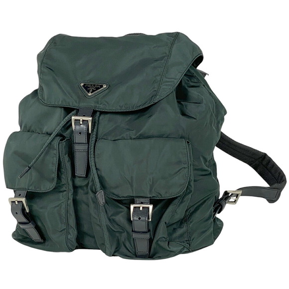 Prada Nylon Backpack Green - Picture 1 of 6